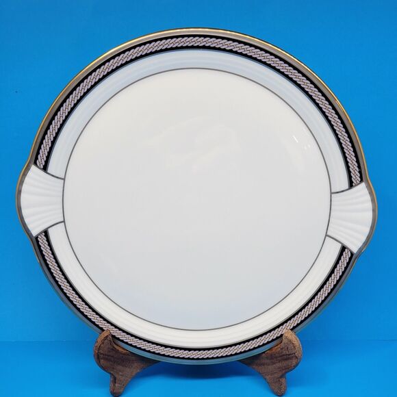 Noritake Kings Guard Collection 12" Handled Cake Plate VGC 1986-1989 Only - Picture 1 of 8